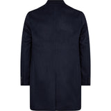 2Blind2C Cooper Wool & Mohair Coat Coat NAV Navy