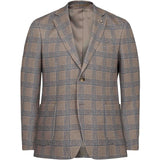 2Blind2C Faith Check Blazer Blazer Fitted BGE Beige