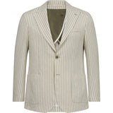 2Blind2C Faith Stripe Blazer Blazer Fitted GRN Green