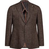 2Blind2C Faith Structure Blazer Blazer Fitted BRW Brown