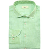 2Blind2C Felipe Linen Shirt Shirt LS Fitted GRN Green