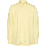 2Blind2C Felipe Linen Shirt Shirt LS Fitted YEL Yellow
