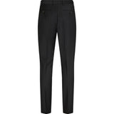 2Blind2C Flint Fitted Wool Suitpant Suit Pant Fitted BLK Black