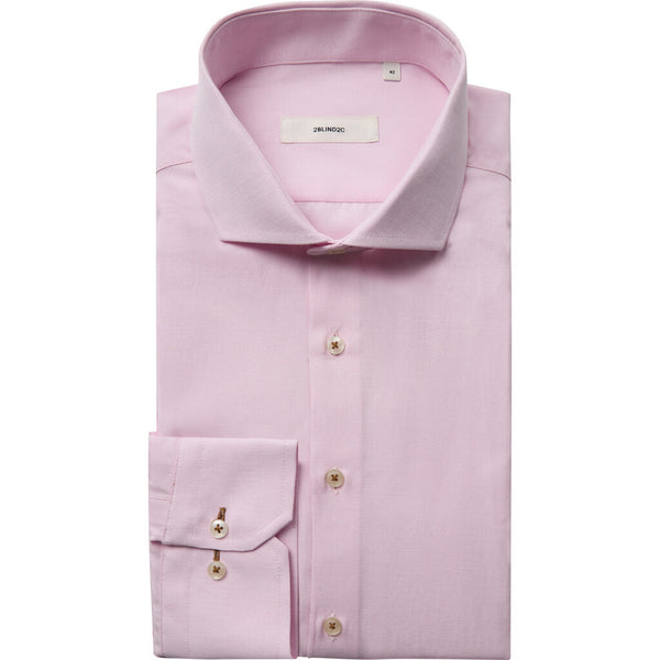 2Blind2C Felipe Oxford Shirt Shirt LS Fitted PNK Pink