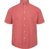 2Blind2C Franco Short Sleeve Linen Shirt Shirt SS Fitted ROST Rost