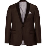 2Blind2C Gatsby Tuxedo Blazer Tuxido Jacket BUR Burgundy