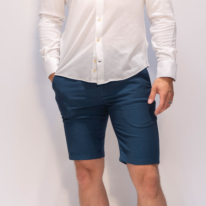 2Blind2C Piot Cotton Stretch Shorts Shorts NAV Navy